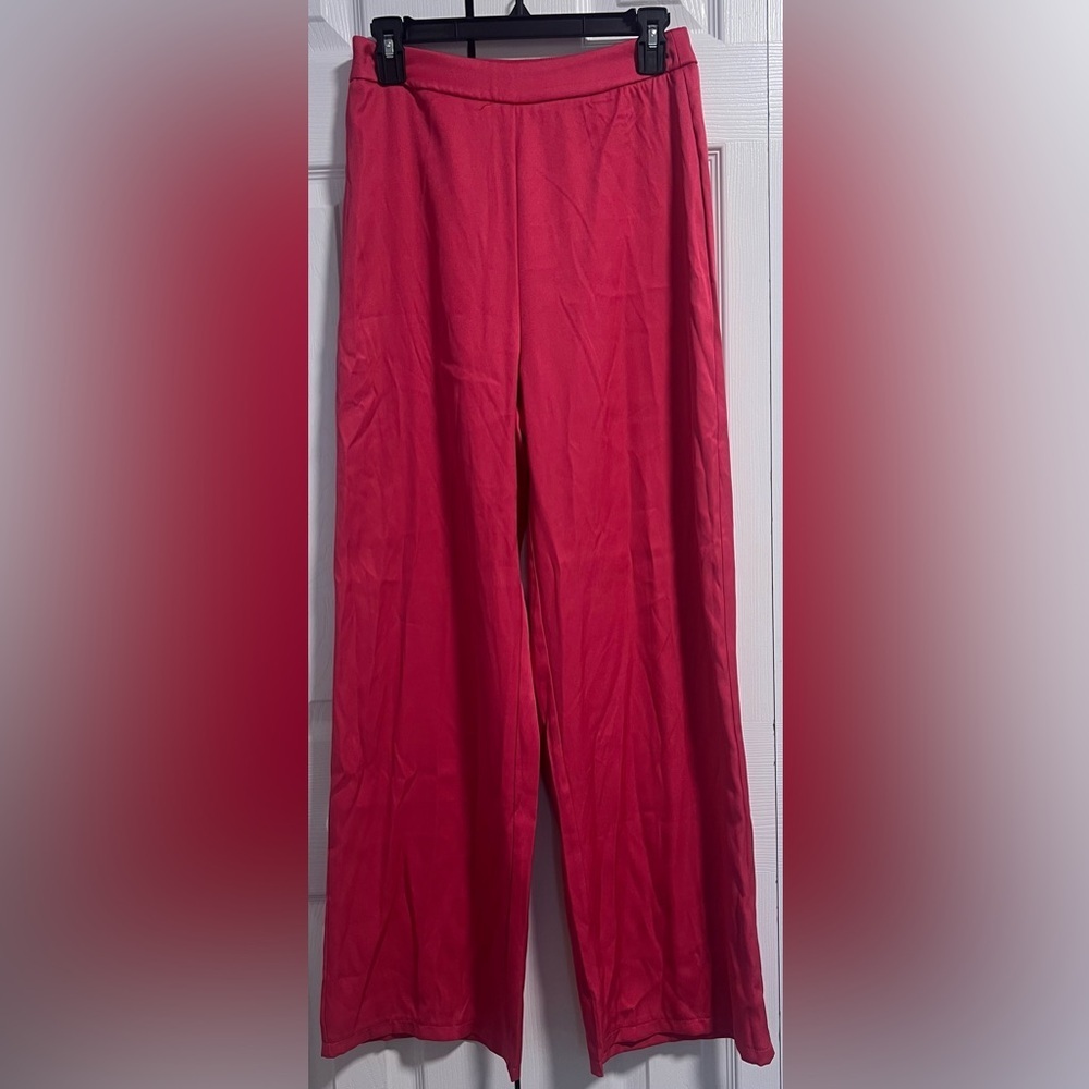 Women's Vibrant Pink Slacks